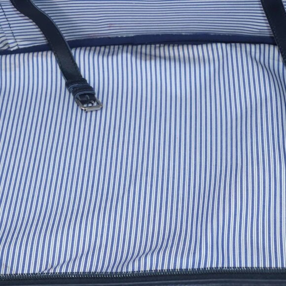 GUCCI travel Boston Bag Coated Canvas Navy Auth sw1600 - Picture 13 of 16